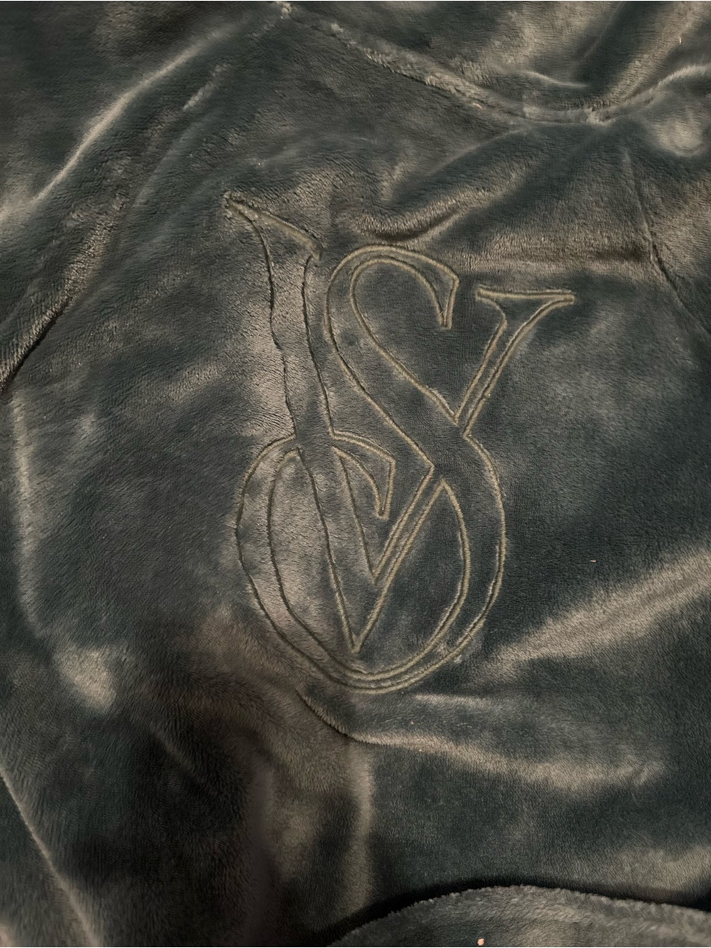 Victoria’s Secret XXL plush green robe